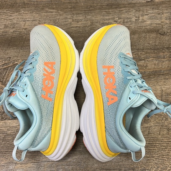 SOLD IN STORE Hoka ONE ONE Bondi 8 “Summer Song” Size 8.5 - Picture 10 of 11